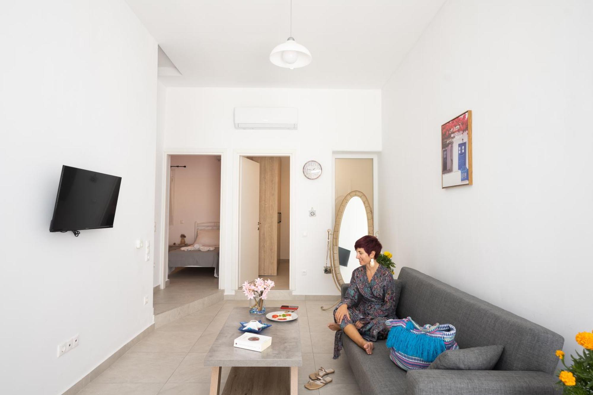 Spilia Apartments & Suites Mykonos Аграри Экстерьер фото
